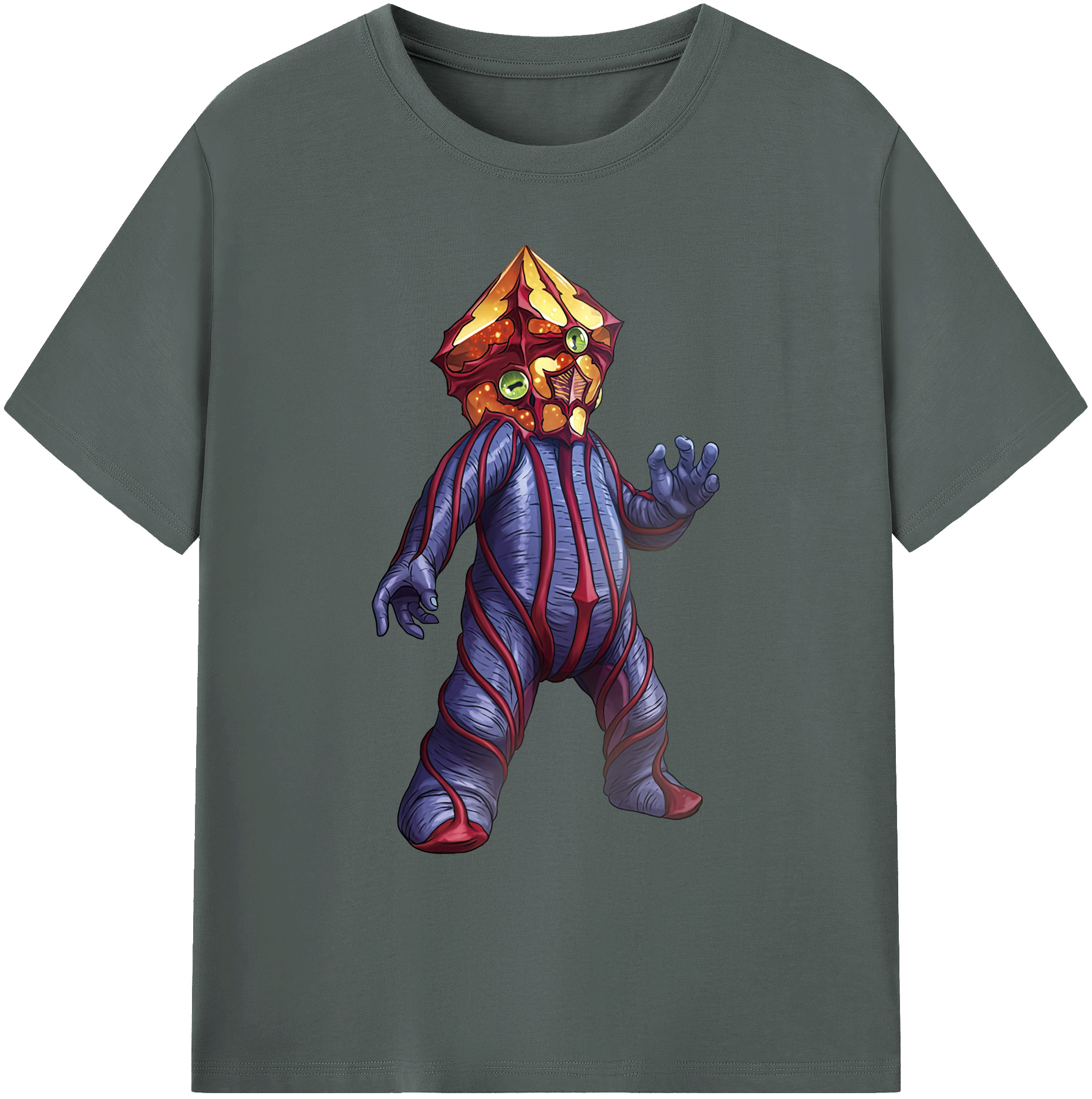 （画像用） ウルトラマン Ultraman 綿100％ メンズ半袖Tシャツ｜肌触りやわらか＆通気性